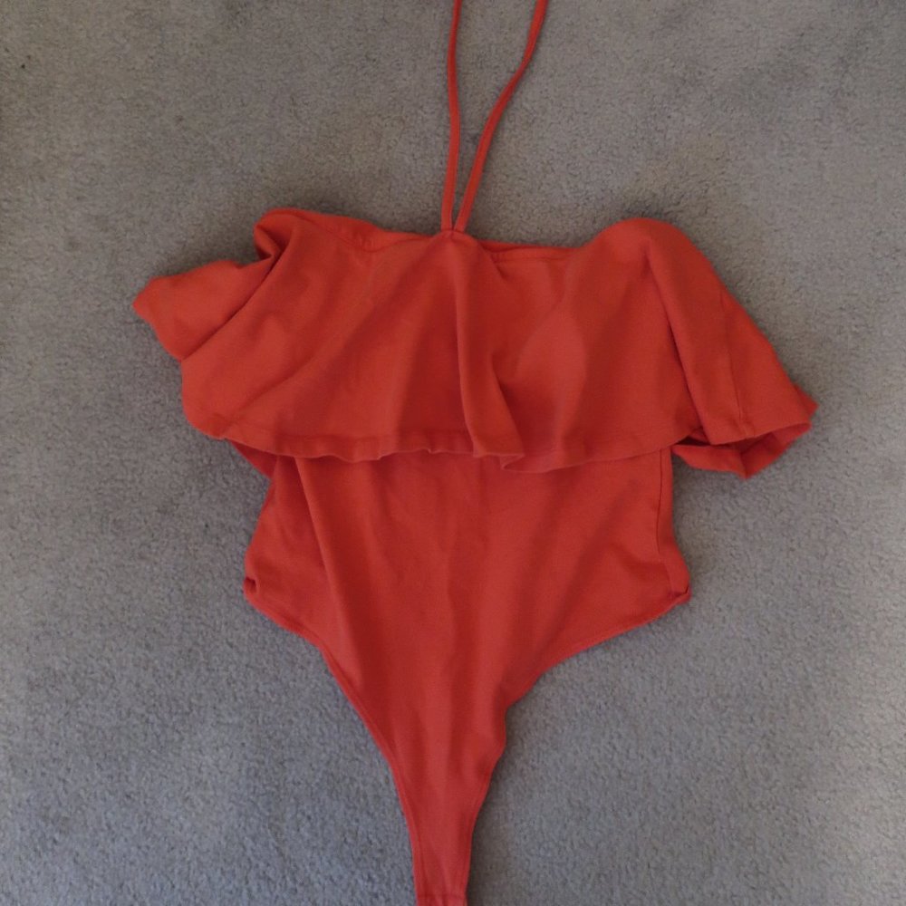 Orange Bodysuit